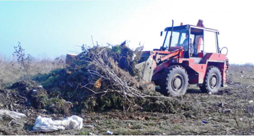 Očišćena divlja deponija u Sibaču